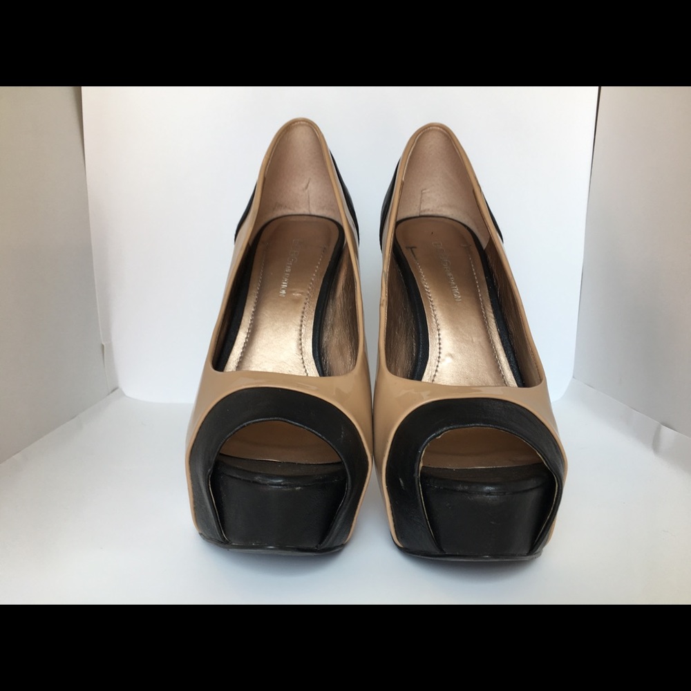 BCBGeneration peep toe heels
